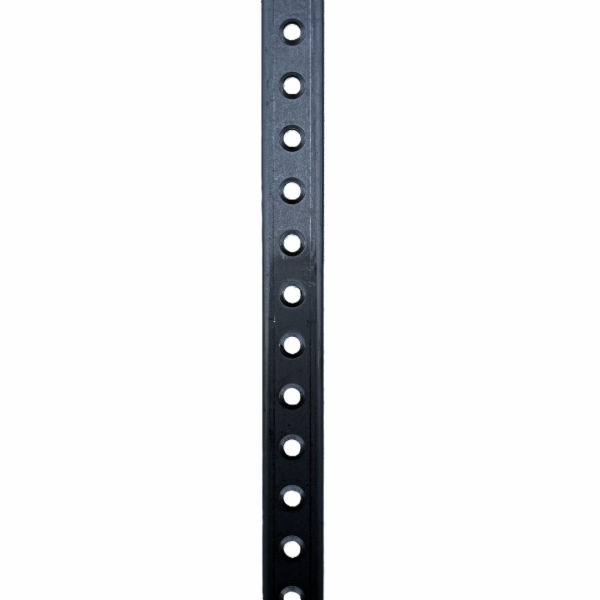 Žebříková příčka jednořadá, prohloubený otvor 10,0mm; rozteč 30,0mm
