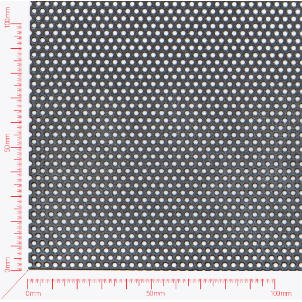 Děrovaný plech; děrování kruhové přesazené; otvor 2,0mm; ...